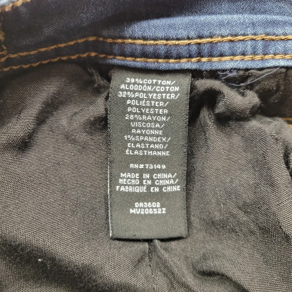One 5 One Bootcut blue jeans size 12 w/ adj waist